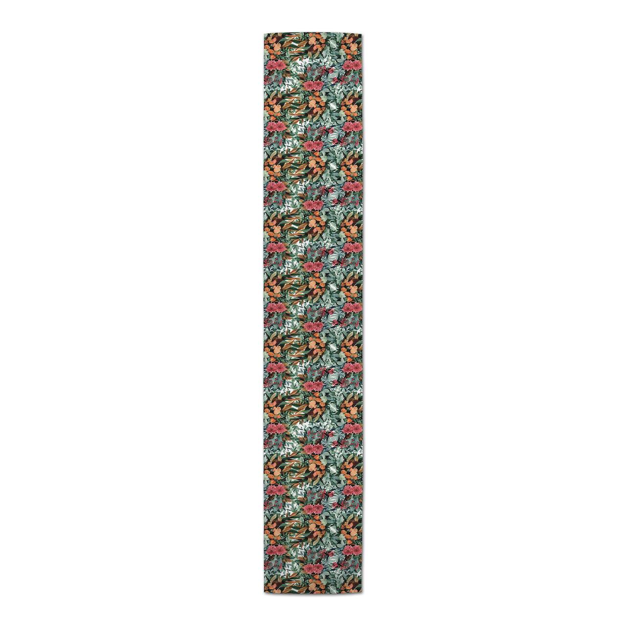 Warm & Cool Florals Indoor/Outdoor Table Runner